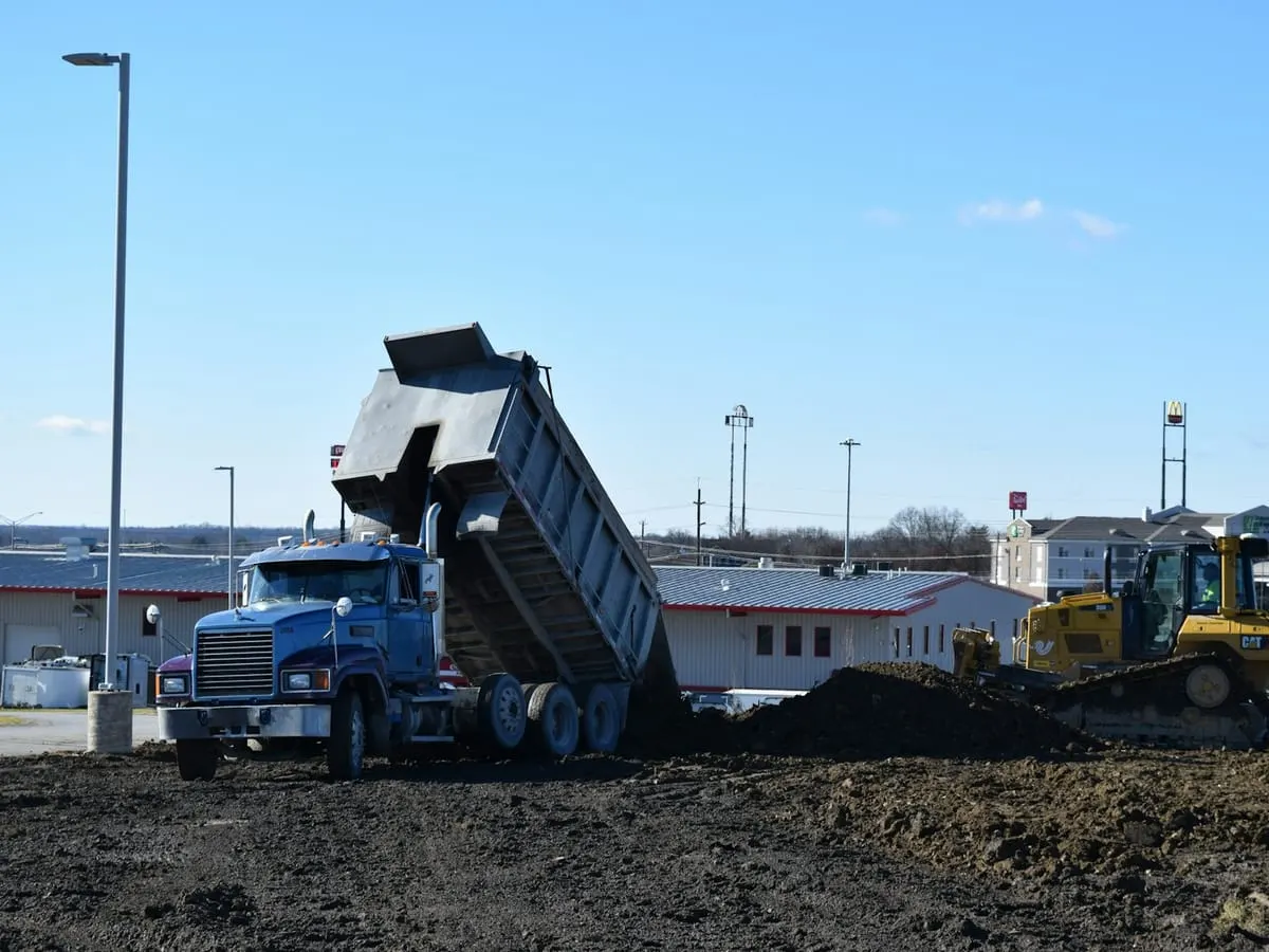 10 Yard Dump Truck for rent